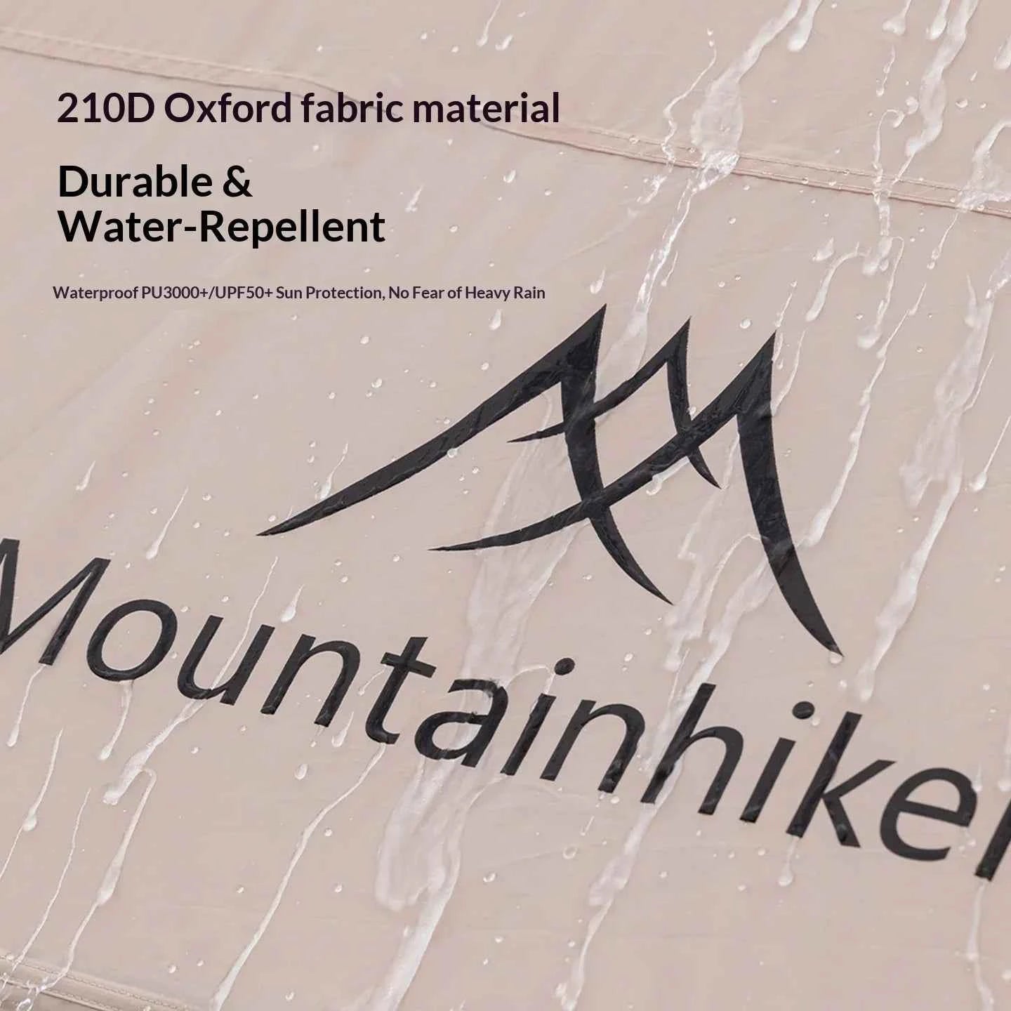 MOUNTAINHIKER Namiot Rodzinny Dmuchany 3-6 Osób – Wodoodporny, Czterosezonowy