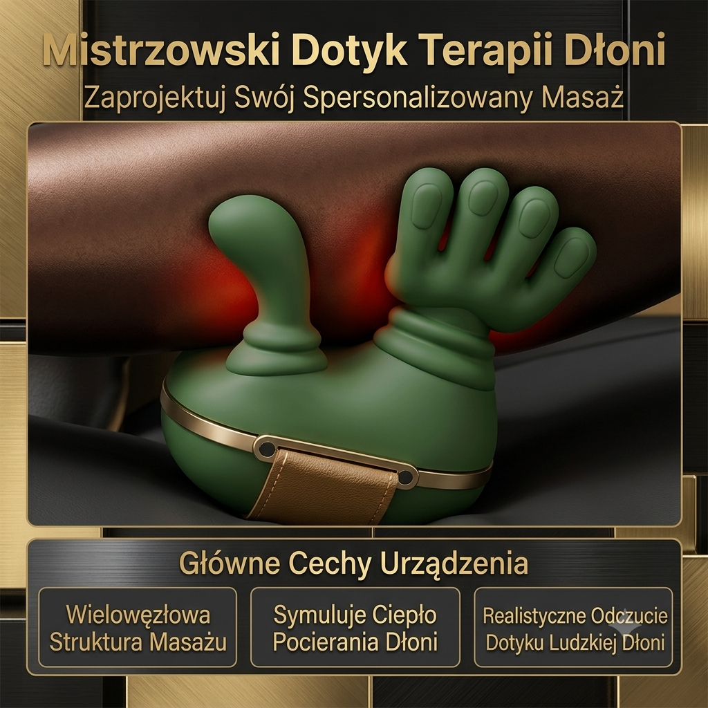 Bezprzewodowy Masażer Shiatsu do Szyi i Barków z Funkcją Podgrzewania USB-C