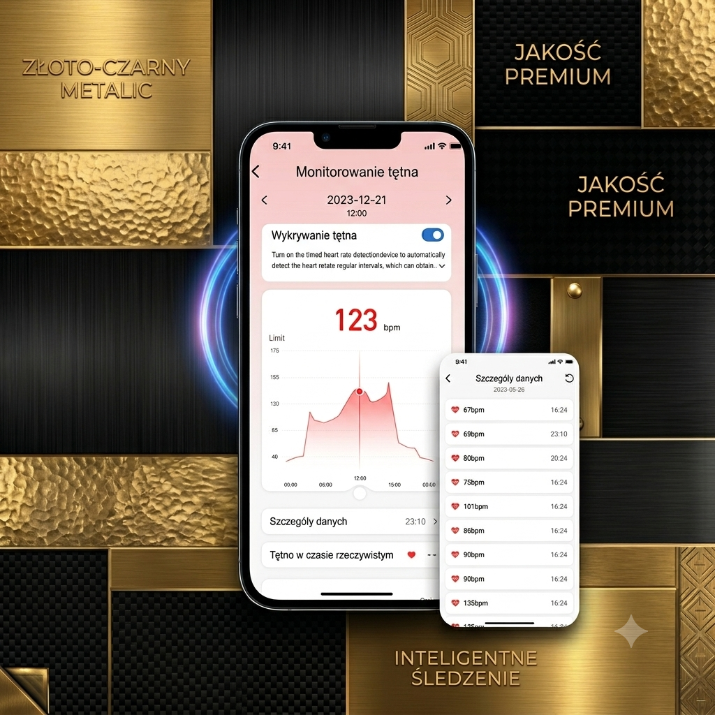 COLMI R02 Smart Ring – Inteligentny Pierścioń ze Stali Tytanowej | Monitorowanie Zdrowia, IP68, 3ATM