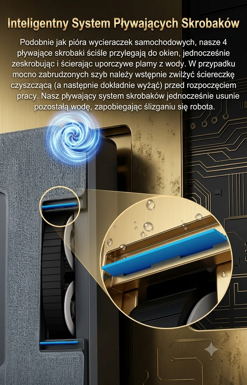 Inteligentny Robot do Mycia Okien ABIR WD9 – Rewolucja w Czyszczeniu Szyb | GadgetFlow.pl