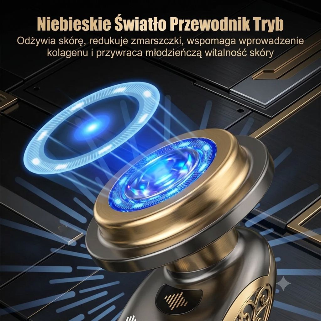 Wielofunkcyjne Urządzenie do Liftingu i Pielęgnacji Twarzy EMS 7w1 z Fototerapią LED