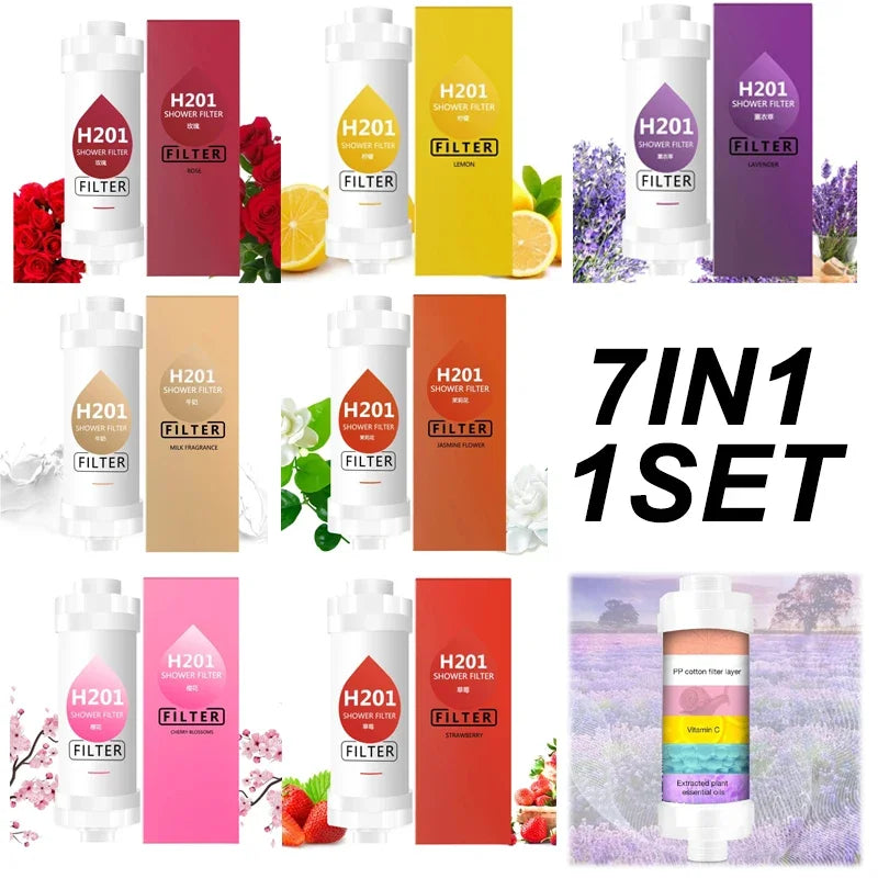 Aromatyczny Filtr do Prysznica – Wkład Zapachowy z Aromaterapią