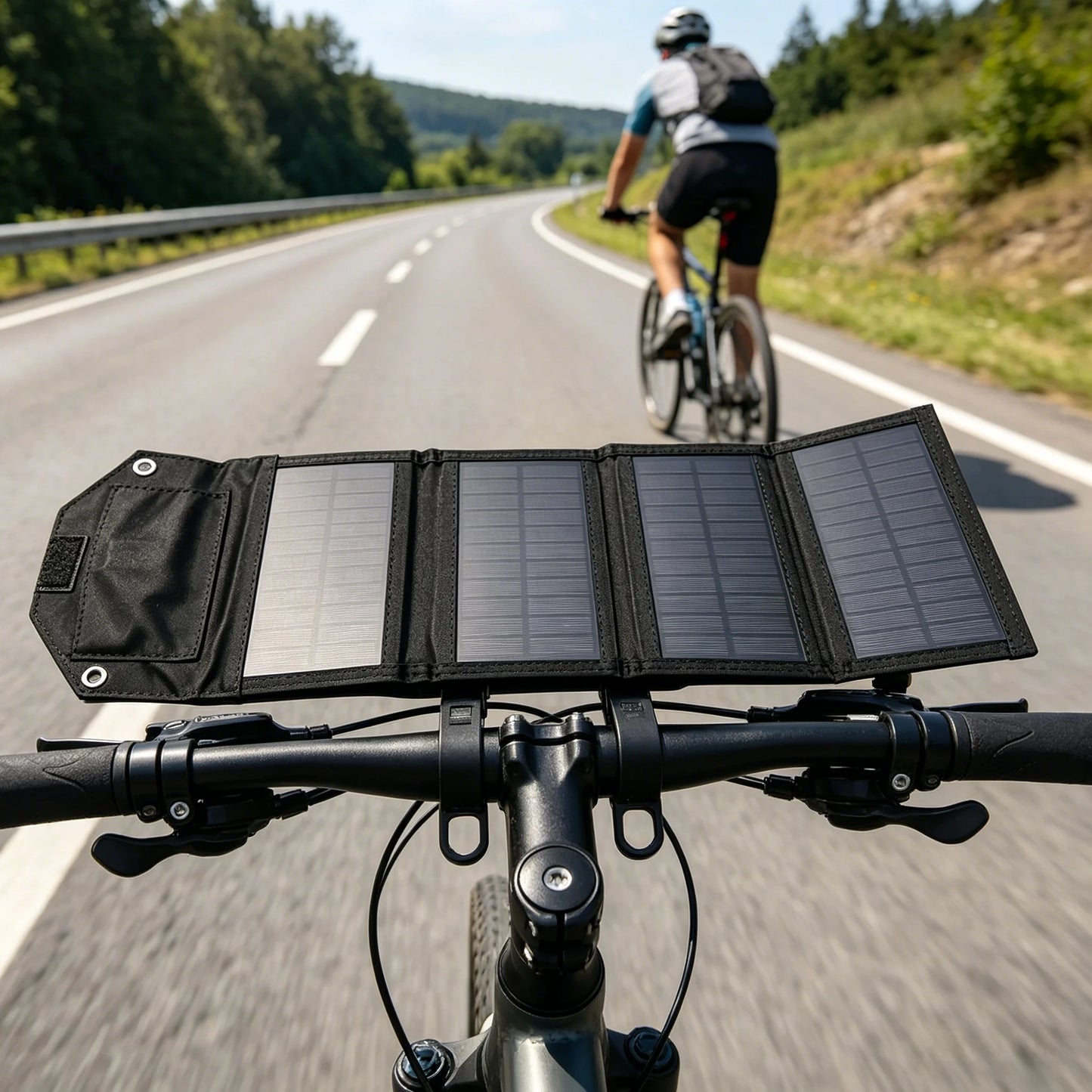Składany Panel Solarny 100W – Przenośna Ładowarka USB na Camping i Outdoor