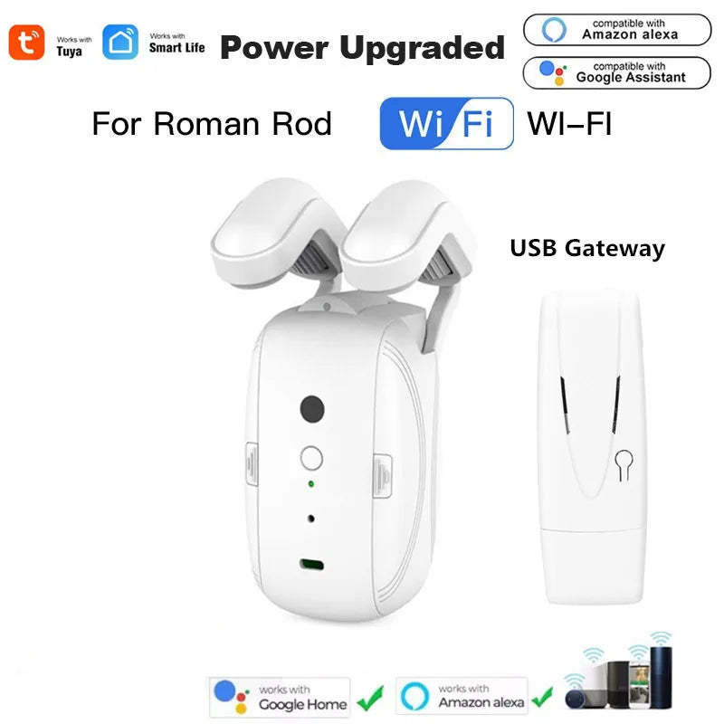 Robot do zasłon Smart Curtain – Tuya WiFi/BT, Alexa, Google Home