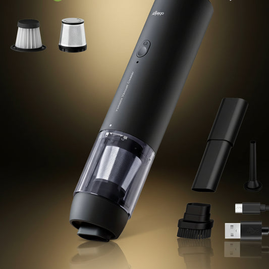 GadgetFlow™ NanoVac – Kieszonkowy Odkurzacz 3w1 (Odkurzacz, Dmuchawa, Pompka)