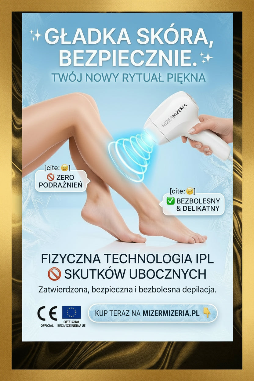GadgetFlow™ SilkPro – Profesjonalny Depilator IPL