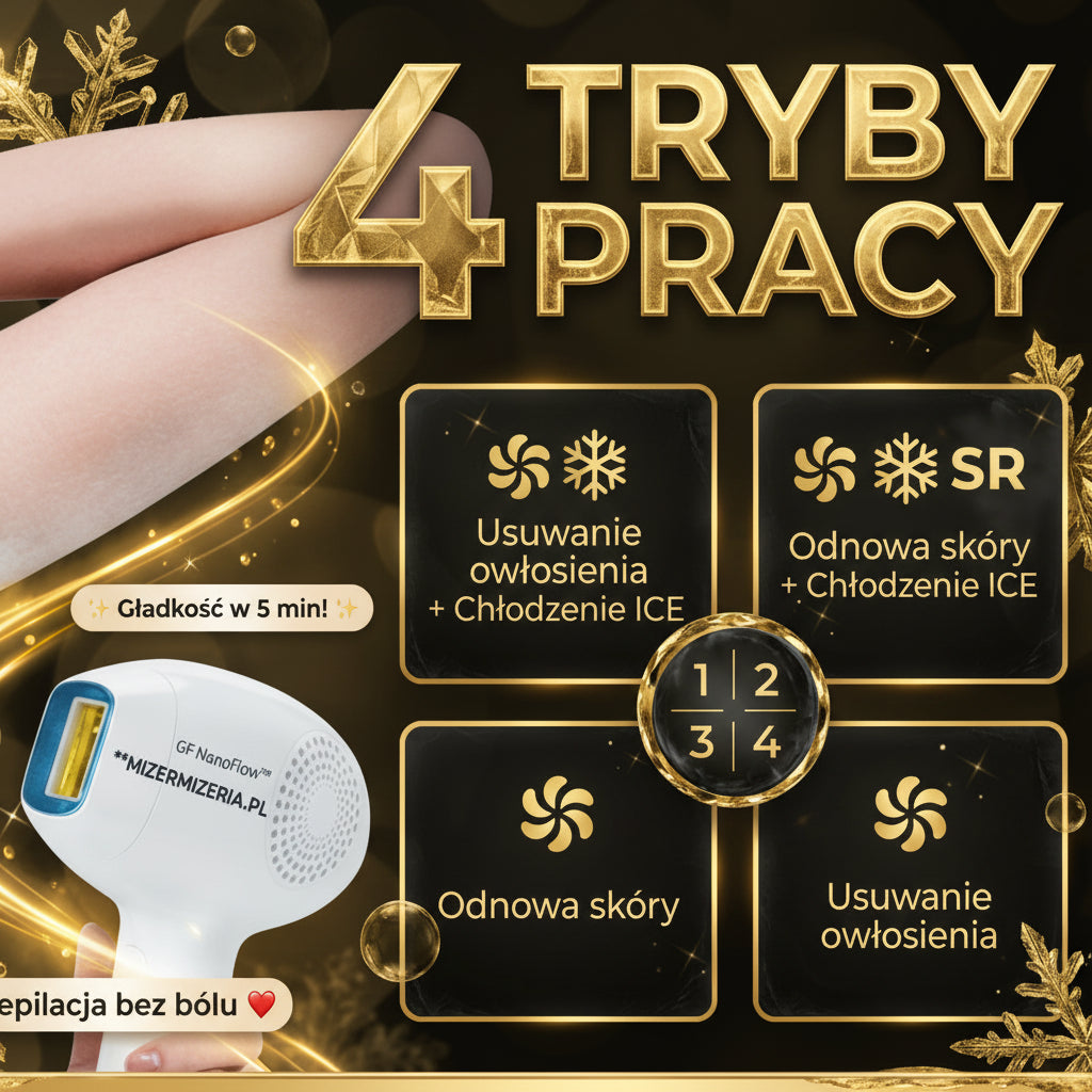 GadgetFlow™ SilkPro – Profesjonalny Depilator IPL