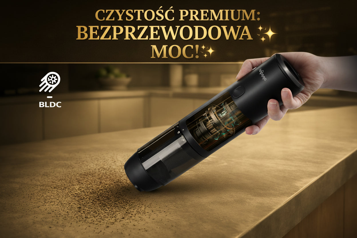 GadgetFlow™ NanoVac – Kieszonkowy Odkurzacz 3w1 (Odkurzacz, Dmuchawa, Pompka)