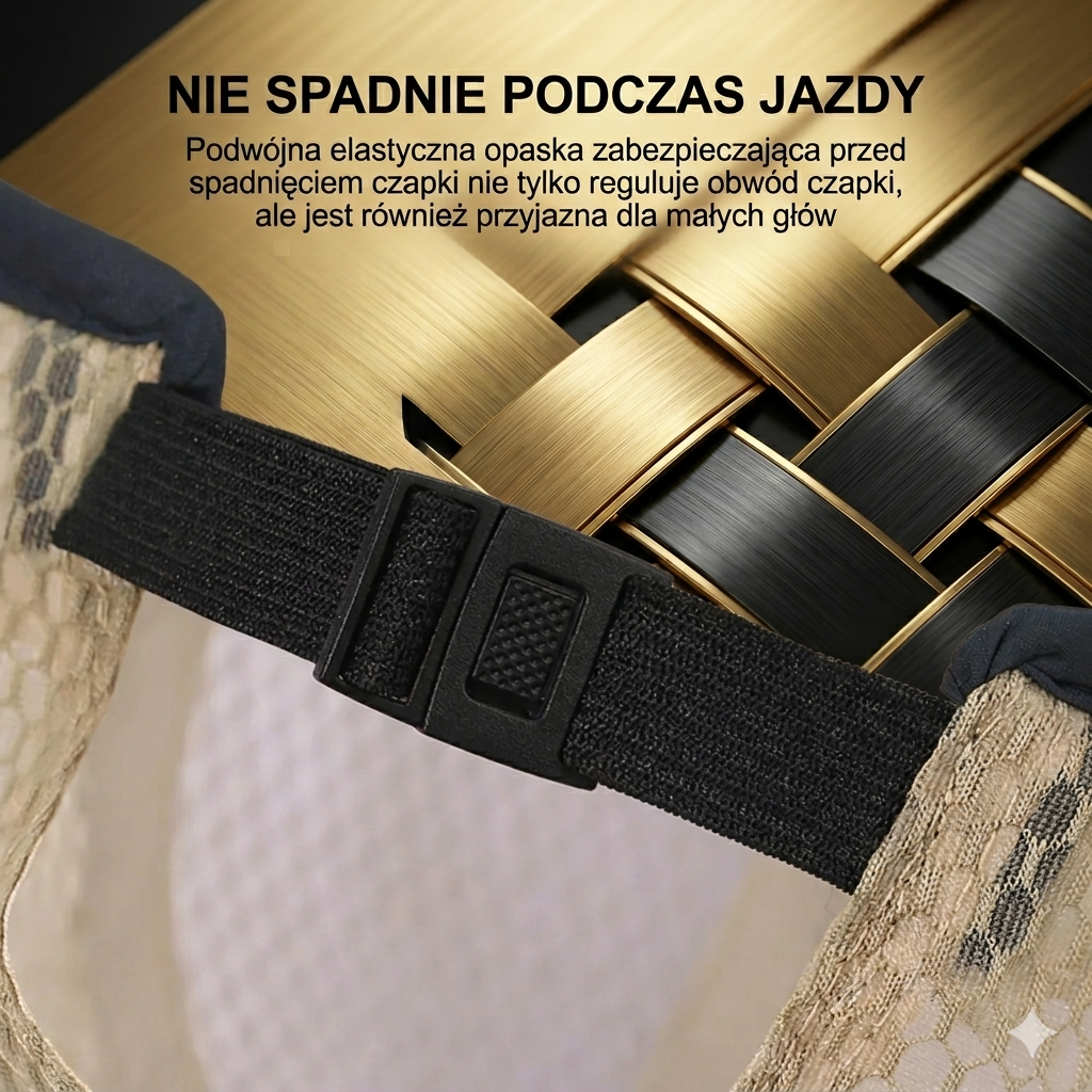Czapka z Wentylatorkiem Solarnym USB – Chłodzenie i Ochrona UV | GADGETFLOW